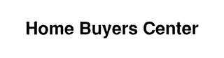 HOME BUYERS CENTER logo