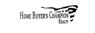 HOME BUYER'S CHAMPION REALTY logo