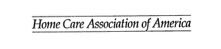 HOME CARE ASSOCIATION OF AMERICA logo
