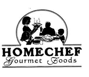 HOME CHEF GOURMET FOODS logo