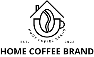 HOME COFFEE BRAND HOME COFFEE BRAND EST. 2022 logo