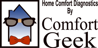 HOME COMFORT DIAGNOSTICS BY COMFORT GEEK logo