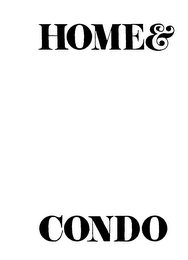 HOME & CONDO logo