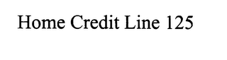 HOME CREDIT LINE 125 logo