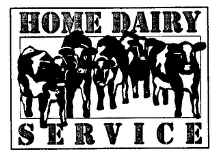 HOME DAIRY SERVICE logo