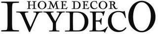 HOME DECOR  IVYDECO logo