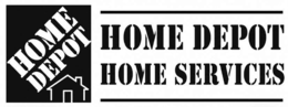 HOME DEPOT HOME DEPOT HOME SERVICES logo