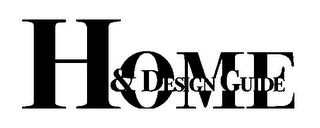 HOME & DESIGN GUIDE logo
