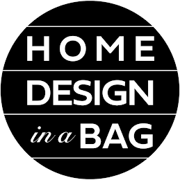 HOME DESIGN IN A BAG logo