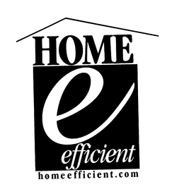 HOME E EFFICIENT HOME EFFICIENT.COM logo
