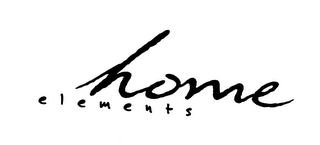 HOME ELEMENTS logo