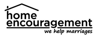 HOME ENCOURAGEMENT WE HELP MARRIAGES logo