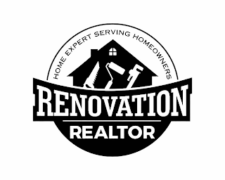 HOME EXPERT SERVING HOMEOWNERS RENOVATION REALTOR logo