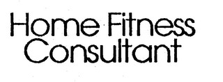 HOME FITNESS CONSULTANT logo