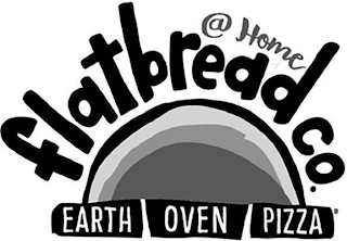 @ HOME FLATBREAD CO. EARTH OVEN PIZZA logo