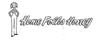 HOME FOLKS HONEY logo