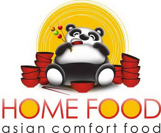 HOME FOOD ASIAN COMFORT FOOD logo