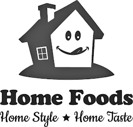 HOME FOODS HOME STYLE HOME TASTE logo