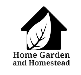 HOME GARDEN AND HOMESTEAD logo