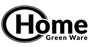HOME GREEN WARE logo