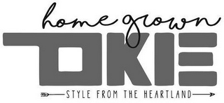 HOME GROWN OKIE STYLE FROM THE HEARTLAND logo