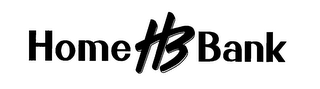 HOME HB BANK logo