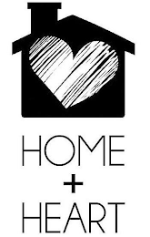 HOME + HEART logo