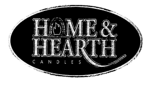 HOME & HEARTH CANDLES logo
