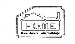 H.O.M.E. HOME OWNERS MARKET EXCHANGE logo