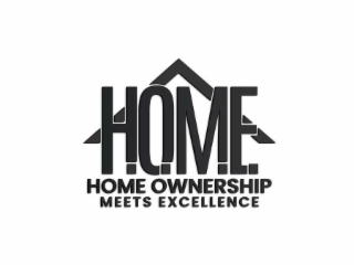 H.O.M.E. HOME OWNERSHIP MEETS EXCELLENCE logo
