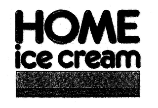 HOME ICE CREAM logo