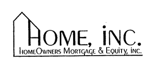 HOME, INC. HOMEOWNERS MORTGAGE & EQUITY, INC. logo