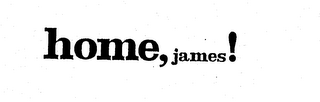 HOME, JAMES! logo