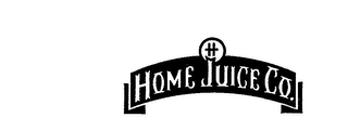 HOME JUICE CO logo