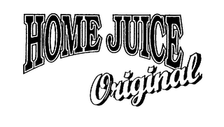 HOME JUICE ORIGINAL logo