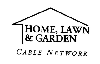 HOME, LAWN & GARDEN CABLE NETWORK logo