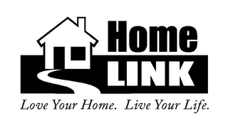 HOME LINK LOVE YOUR HOME. LIVE YOUR LIFE. logo