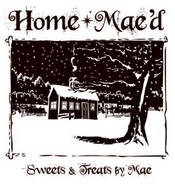 HOME MAE'D SWEETS & TREATS BY MAE logo