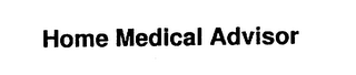 HOME MEDICAL ADVISOR logo