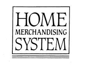 HOME MERCHANDISING SYSTEM logo