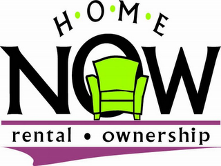 H·O·M·E NOW RENTAL · OWNERSHIP logo