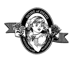 HOME OF HEIDI SWITZERLAND MAIENFELD logo