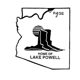 HOME OF LAKE POWELL logo