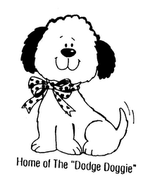 HOME OF THE "DODGE DOGGIE" logo
