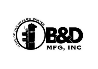 HOME OF THE GT FLOW CENTER B & D MFG, INC logo
