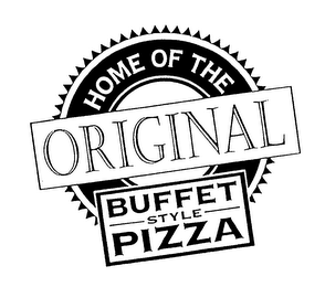 HOME OF THE ORIGINAL BUFFET STYLE PIZZA logo