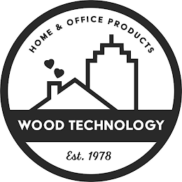 HOME & OFFICE PRODUCTS WOOD TECHNOLOGY EST. 1978 logo