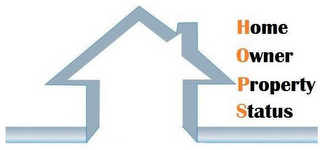 HOME OWNER PROPERTY STATUS logo