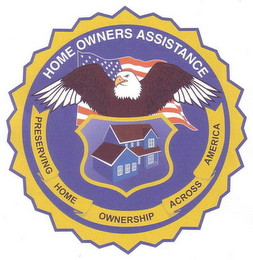 HOME OWNERS ASSISTANCE PRESERVING HOME OWNERSHIP ACROSS AMERICA logo