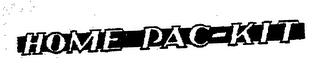 HOME PAC-KIT logo